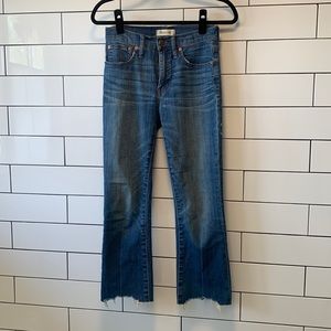 Madewell Cali Demi boot cut jean